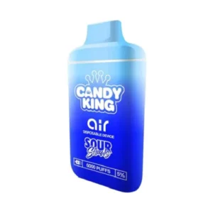 Candy King Air 6000 - Sour Blue Razz Straws
