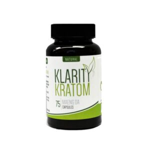 Klarity Kratom Maeng DA Natural - 75 capsules