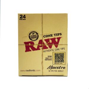 RAW Maestro Authentic Cone Tips - 24 Per Box