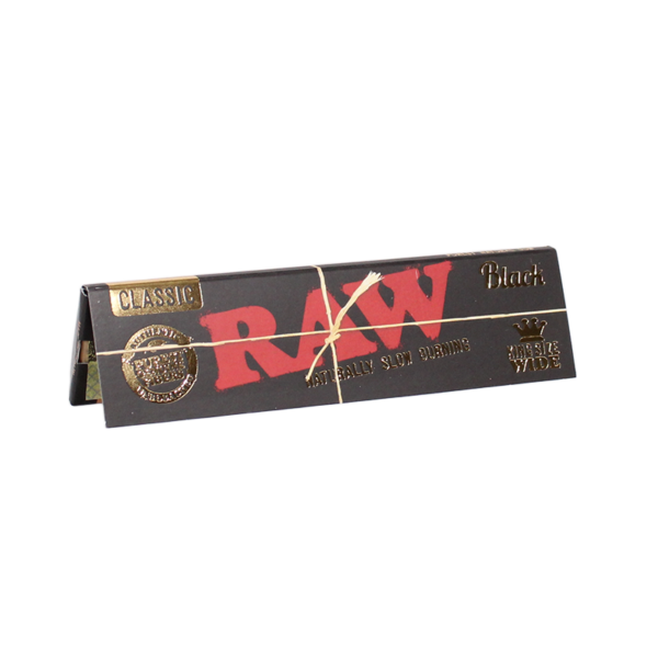 RAW Black King Size Classic - 50 Packs Per Box