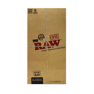 Classic Rolling Papers 32 packs 6 Cones Per Pack 1.25 Size