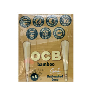 OCB Bamboo Unbleached Cone Small 78mm