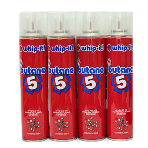 Whip It Butane 5x 4 pack