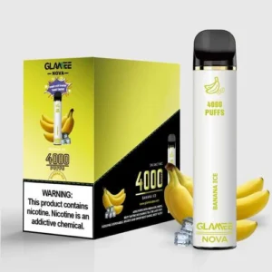 Glamee Nova Disposable Vape Device - Banana Ice