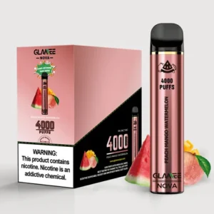 Glamee Nova Disposable Vape Device - Peacg Mango Watermelon