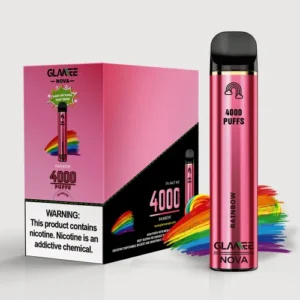 Glamee Nova Disposable Vape Device - Rainbow