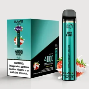 Glamee Nova Disposable Vape Device - Strawberry Cream