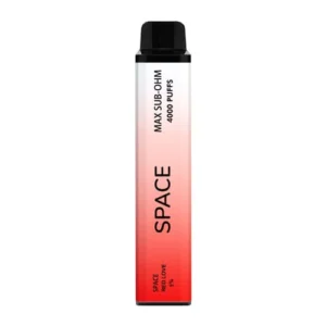 Space Max Sub-Ohm Disposable Vape (5%, 4000 Puffs) Red Love